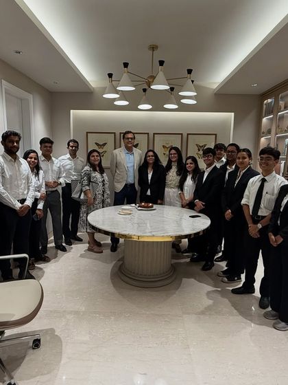 Celebrating our colleague Nancy's birthday with the entire team, including our interns. Her dedication and grace make a real difference in our daily work.