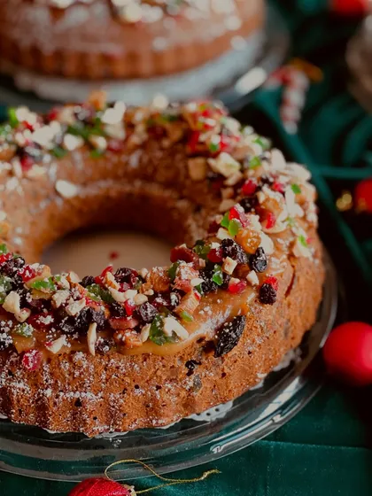 My classic Christmas Plum Cake is rich, moist, and packed with festive fruits and nuts. A must-have for any holiday celebration.