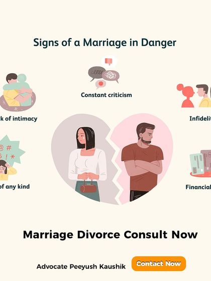 Recognizing the signs of a marriage in danger, such as constant criticism, infidelity, or abuse, is the first step. If you are experiencing these issues, a confidential legal consultation can provide clarity on your rights and options.