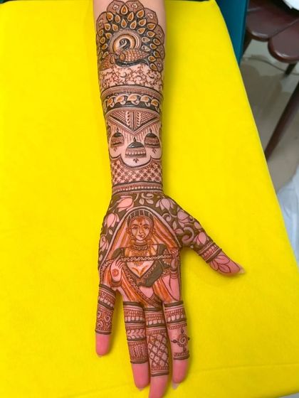 Vijay Singh - Bridal Mehndi Portrait & Storytelling Mehndi photo 22