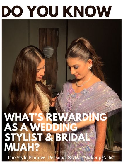 What's most rewarding about my job? It's the love and trust from my brides. This image captures a quiet moment of connection while styling a client for her special day.