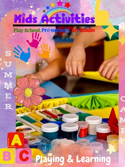 Our summer camp curriculum is packed with engaging activities like clay modeling, canvas painting, pot painting, and story telling. We offer a dynamic schedule to ensure kids from 4-11 years old are always learning and having fun.