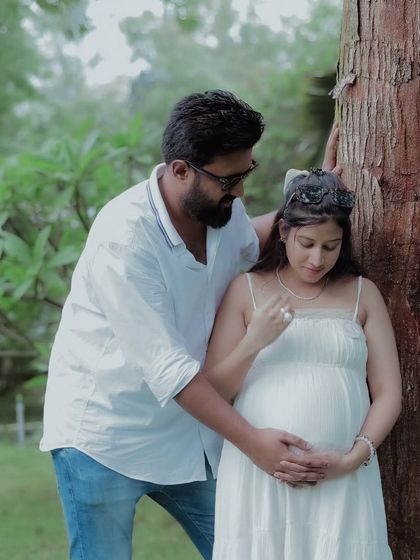 Rakshith Shetty - Maternity & Baby Shower Photography Outdoor Couple Maternity Shoots photo 8
