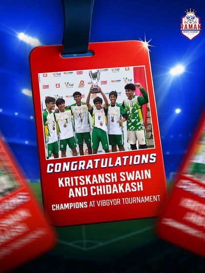 Raman Sports Academy - Youth Football Academy A Legacy of Victory: Our Championships photo 5