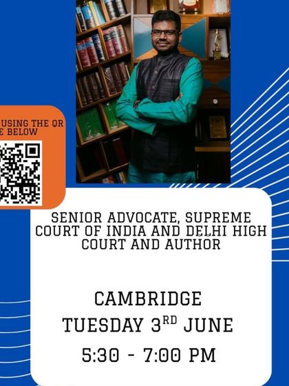 Details of my talk at Cambridge. The UK tour was an intensive effort to connect with the British Hindu community and students.