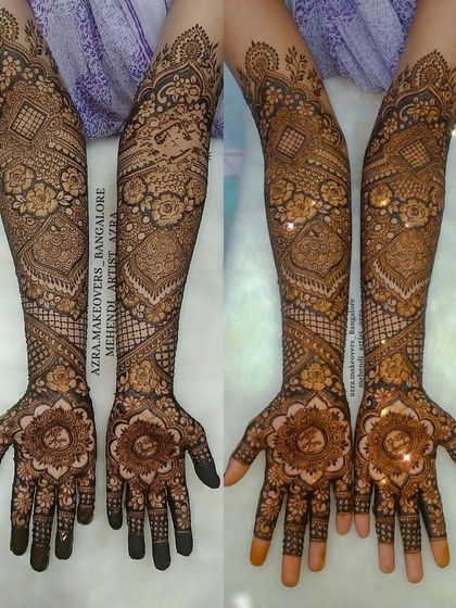 Azra Mehendi - Mehendi Artistry Full Bridal Mehendi photo 4