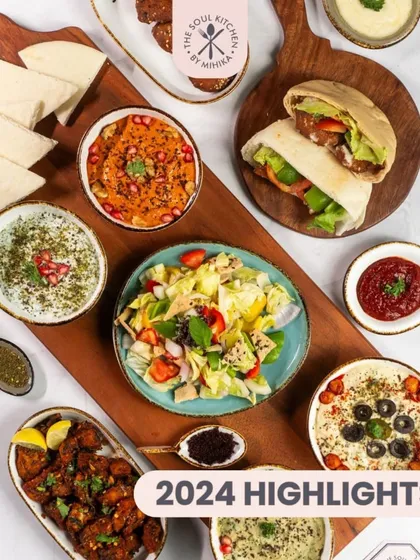A look back at my 2024 highlights, showcasing a beautiful Lebanese platter.