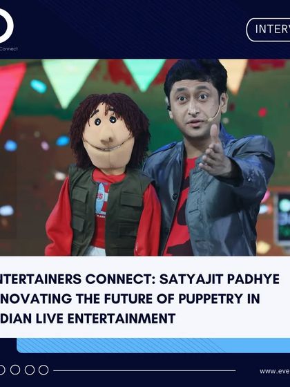 An interview with EventFAQS where I discussed the future of puppetry in Indian live entertainment. It's important to me to not only practice the art but also to advocate for its innovation and growth.