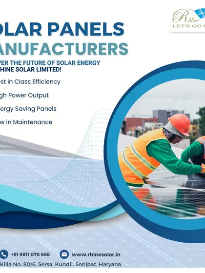 I am a manufacturer of a wide range of solar panels, and my team of experts is ready to install them for you. This image shows my installers, who are committed to providing a high-quality, efficient service.