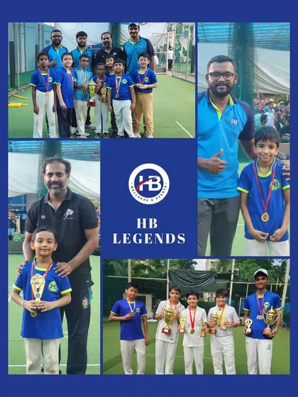 A collage celebrating our "HB Legends" from the Monsoon Tournament. We create a legacy of champions by recognizing and celebrating their achievements.