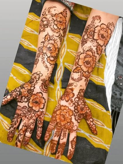 Mehendi Art by Nishat - Mehndi (Henna) Artistry Elegant Henna for Guests & Parties photo 51