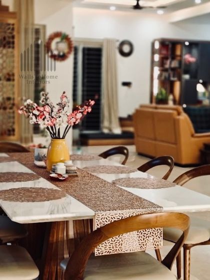 WallsToHome Interiors - Turnkey Home Interiors Luxurious Living & Dining Spaces photo 17