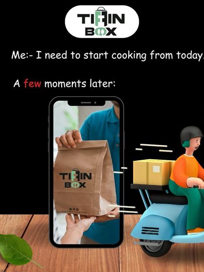 We've all been there. You decide you need to start cooking, but a few moments later, you're ordering from Tiffin Box. Convenience wins, and there's no shame in that!