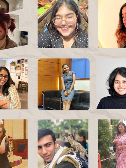 A collage showcasing the performers for an upcoming open mic. We love to feature our artists and build excitement for the show.