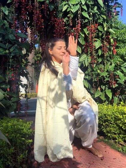 Vatayanasana, or the horse pose, helps to channelize prana (life force energy) through the body in the most efficient way.