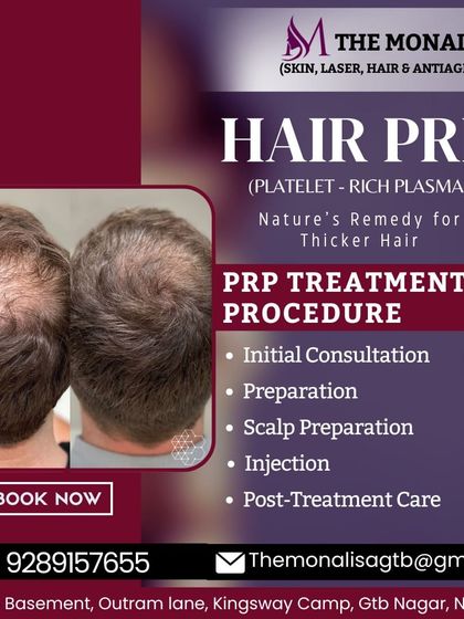 Our Hair PRP treatment procedure is a structured process that includes an initial consultation, scalp preparation, precise injections, and detailed post-treatment care instructions for the best outcome.