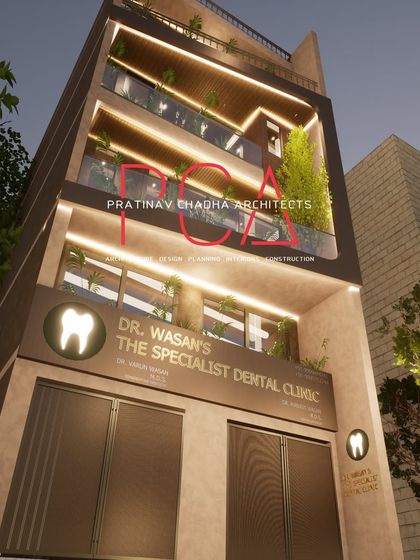 A duplicate of image 74, showing a photorealistic render of the Mukherjee Nagar project.