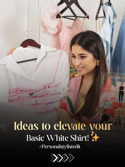A personal stylist's guide to elevating your basic white shirt. This classic piece is a canvas for creativity, and I'm here to show you how to make it a statement.