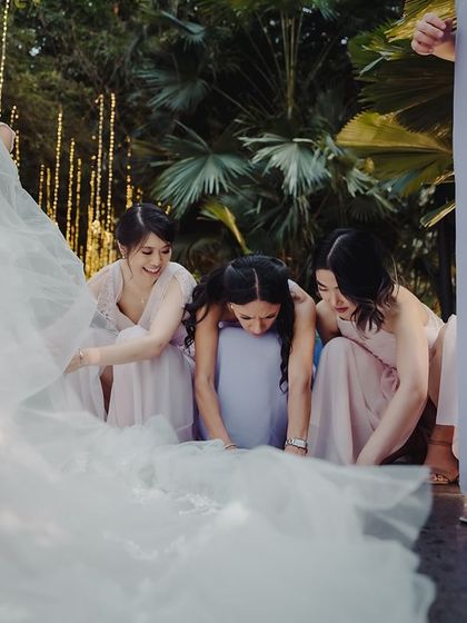 Crimson and Cherry - Full-Service Wedding Planning & Execution Candid Moments & Cherished Memories photo 26