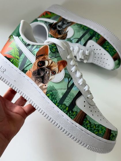 Another angle of the French bulldog portrait. I always take extra care with these to get the details just right, because I know how much these pets mean to their owners.