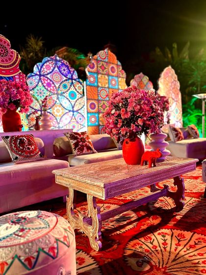 Vibrant Mehendi & Haldi Ceremonies photo 20