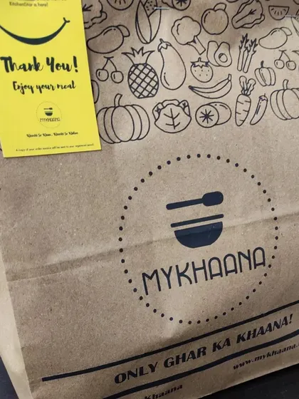 Every order, whether it's a meal or a sweet treat, comes with our promise of "Only Ghar Ka Khaana". Our simple, eco-friendly packaging reflects our commitment to delivering authentic, hygienic, and homemade food.