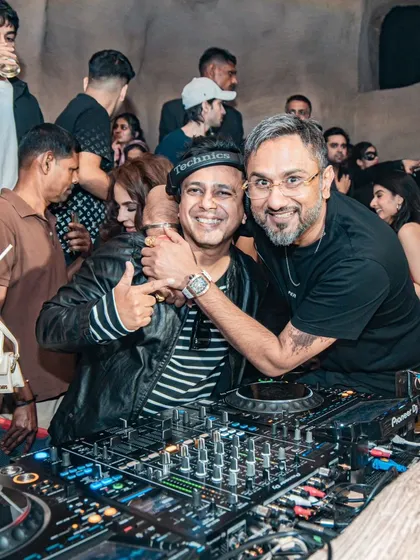 Living a dream. This photo with Yo Yo Honey Singh captures the pure joy and energy of that night.