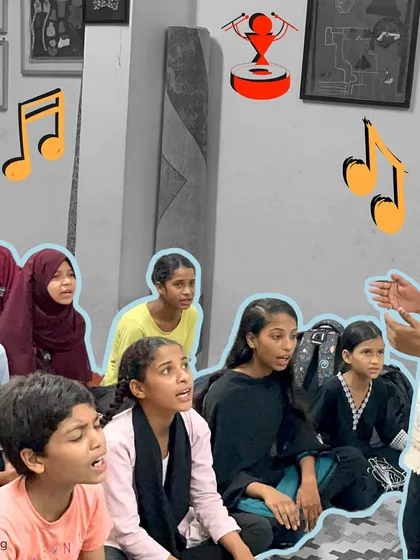 In our after-school sessions, we go beyond just teaching notes. This is a space for focus, expression, and connection, where even the shyest students find the confidence to sing out loud and discover their own unique voice.