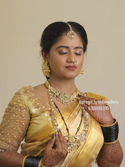 Prema - Bridal Jewellery Rental Happy Brides: Traditional Temple Jewellery photo 9