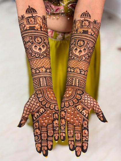 Mitali - Bridal Mehendi Full Bridal Mehendi (Hands) photo 73