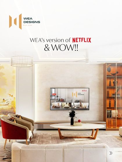 We aim for a "Netflix & WOW" effect in our designs, creating cinematic interiors that feel like they're straight out of a show.