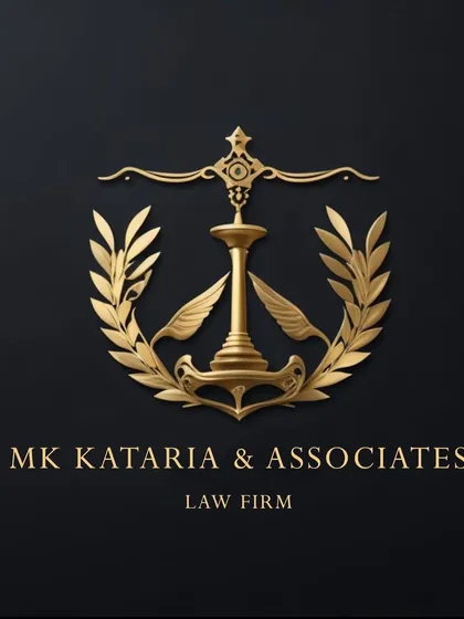 This is the official logo for my law firm, MK Kataria & Associates. We are based in Gurgaon and handle a wide range of civil, criminal, and property law cases across Delhi, Chandigarh, and before the High Court and Supreme Court.