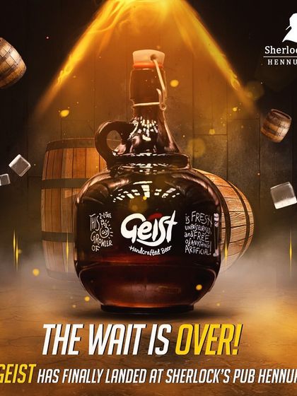 I'm excited to have Geist craft beer available. For all the beer aficionados, this means you can enjoy locally brewed, high-quality craft beer right here while you watch the game.