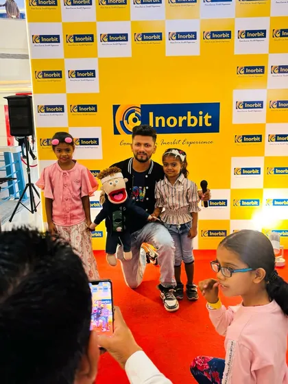 Posing for photos with young fans after a show. It's always a pleasure to meet them.