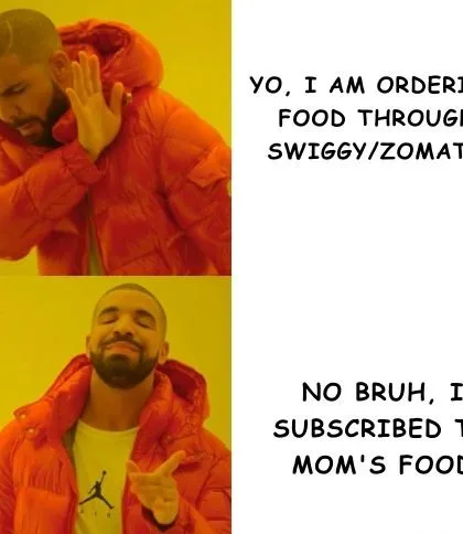 If you know, you know. Why order random oily food every day when you can subscribe and get sorted with healthy, homemade meals? It’s a no-brainer, bruh.