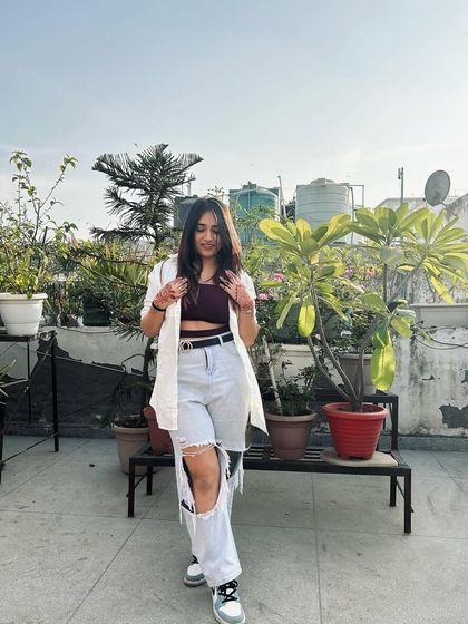 Another outfit for the Myntra EORS campaign. I show multiple looks to give my followers more inspiration and reasons to shop the sale.