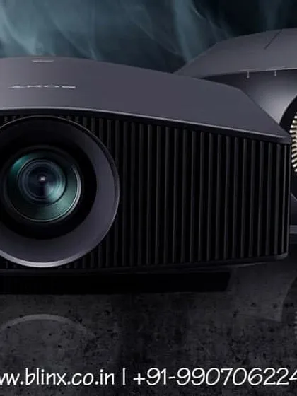 We use high performance 4K projectors from brands like Sony to deliver breathtaking visuals. This model is compatible with IMAX Enhanced content, ensuring movies are even more immersive on a large projector screen.
