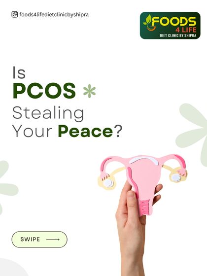 Is PCOS stealing your peace? You are not alone. Nutrition can be a powerful tool to help you take back control of your health and life.