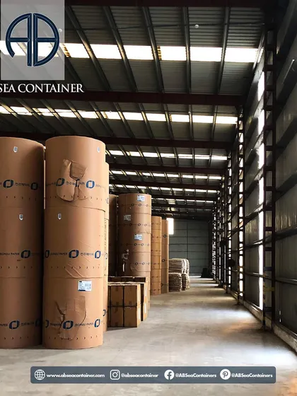 Your valuable goods are safe in my care. This is an inside look at one of my secure warehousing facilities, where I provide weatherproof and systematic storage for everything from industrial materials to finished products.