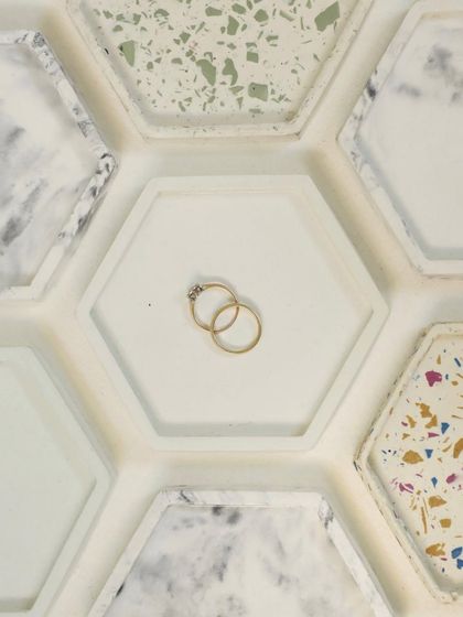 Jesmonite Trinket Trays photo 4