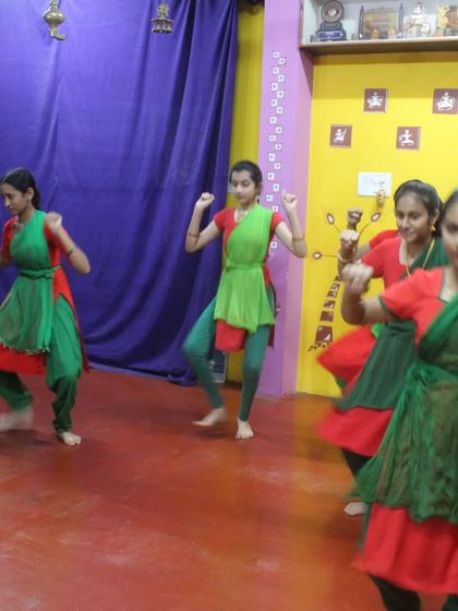 The energy during our practice sessions is always high as we prepare for a big performance.