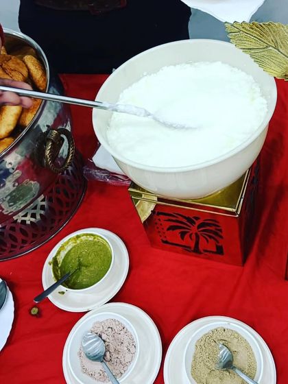 A bowl of fresh, creamy dahi (yogurt), a perfect accompaniment to any Indian meal. I also use it to make refreshing raita.