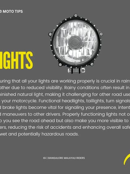 Rainy season requires extra care. We share essential maintenance tips for riding in the wet, focusing on crucial components like tires, brakes, chain lubrication, air filters, and lights to ensure safety on slippery roads.