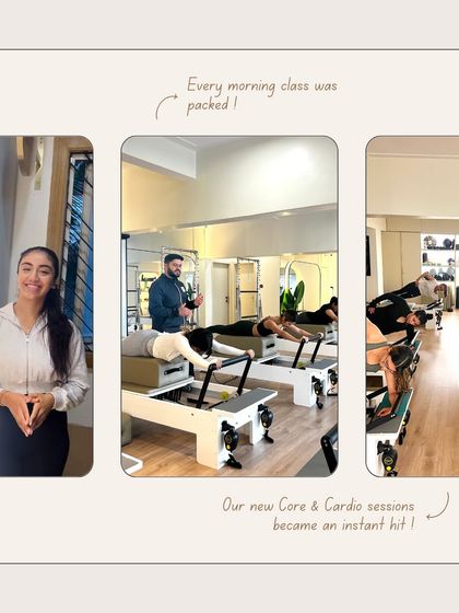 A recap of a fantastic month at the studio. Our morning classes were packed, our new Core & Cardio sessions were a hit, and our community continued to grow stronger together.
