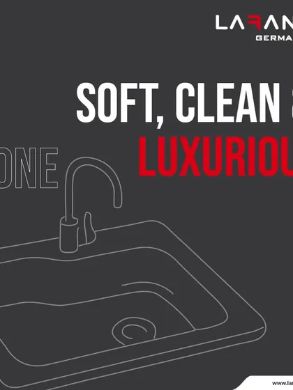 My granite and textured sinks feel softer and more pleasing to the eye than other materials. They offer a feeling of refined luxury and are enjoyable to work with.