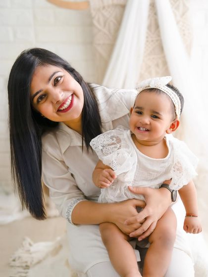 Pure love in a single frame. The matching smiles of this mother and her baby girl say everything. These are the moments that fill my heart.