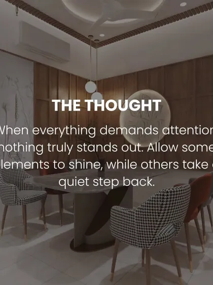 We believe that timeless spaces don't shout; they whisper. Great design is about finding a balance where some elements can shine while others quietly support them, creating a feeling of natural and effortless calm.