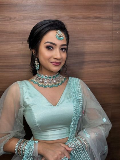 Asmitha Makeover Artistry - Bridal & Event Makeovers Reception & Sangeet Glam photo 17