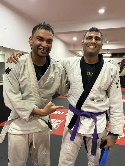 Super proud of Sunil for earning his Purple Belt. He has been the cornerstone of our Noida academy, and we celebrate his journey as a competitor and coach.