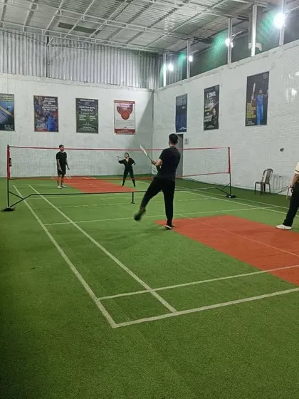 More action from our doubles matches, showing different players and games. Every day is a new challenge on the court!